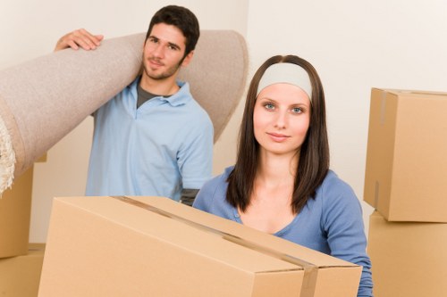 Modern moving truck facilitating safe transportation